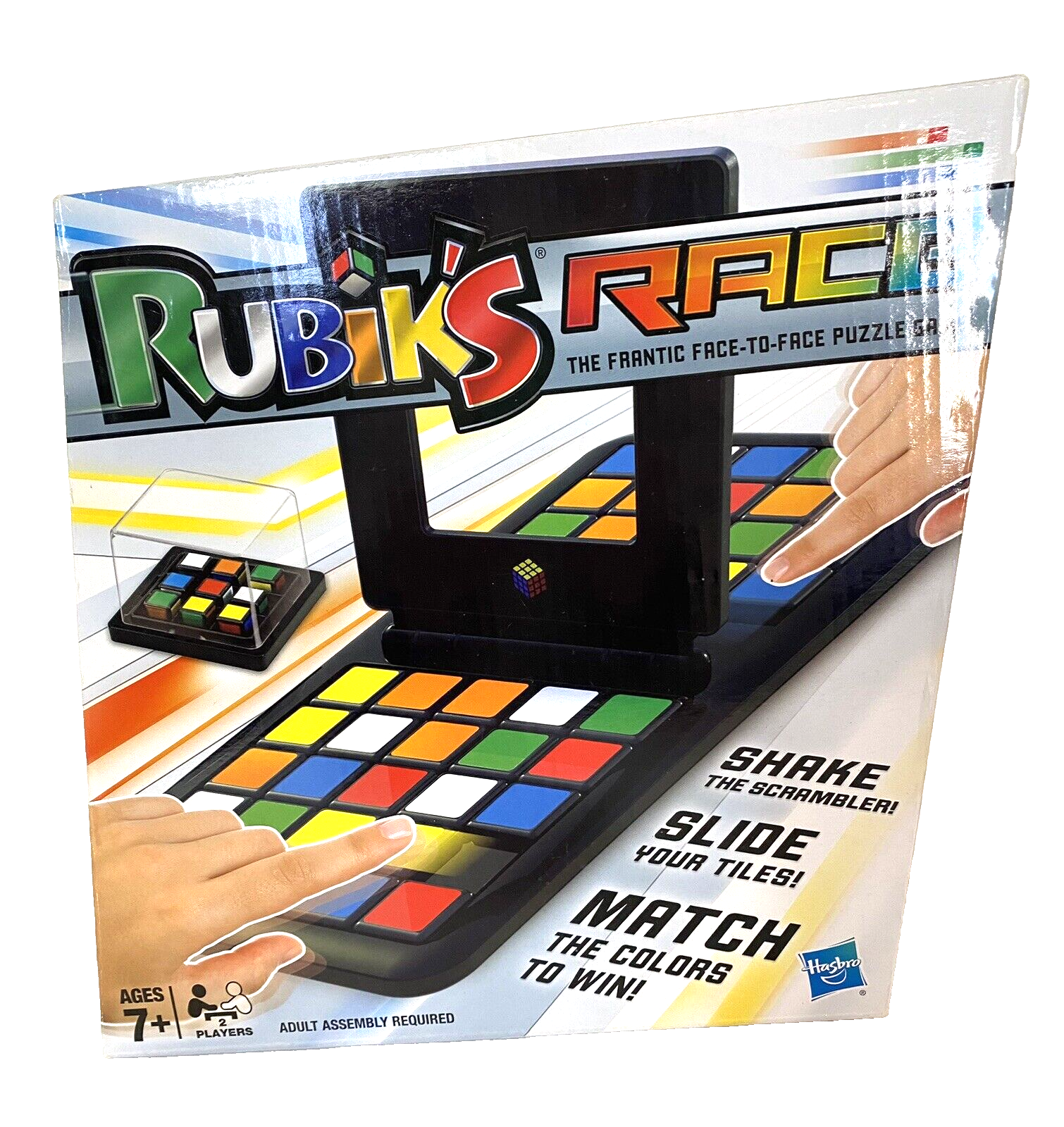 Hasbro Rubik's Race frenético juego de rompecabezas cara a cara