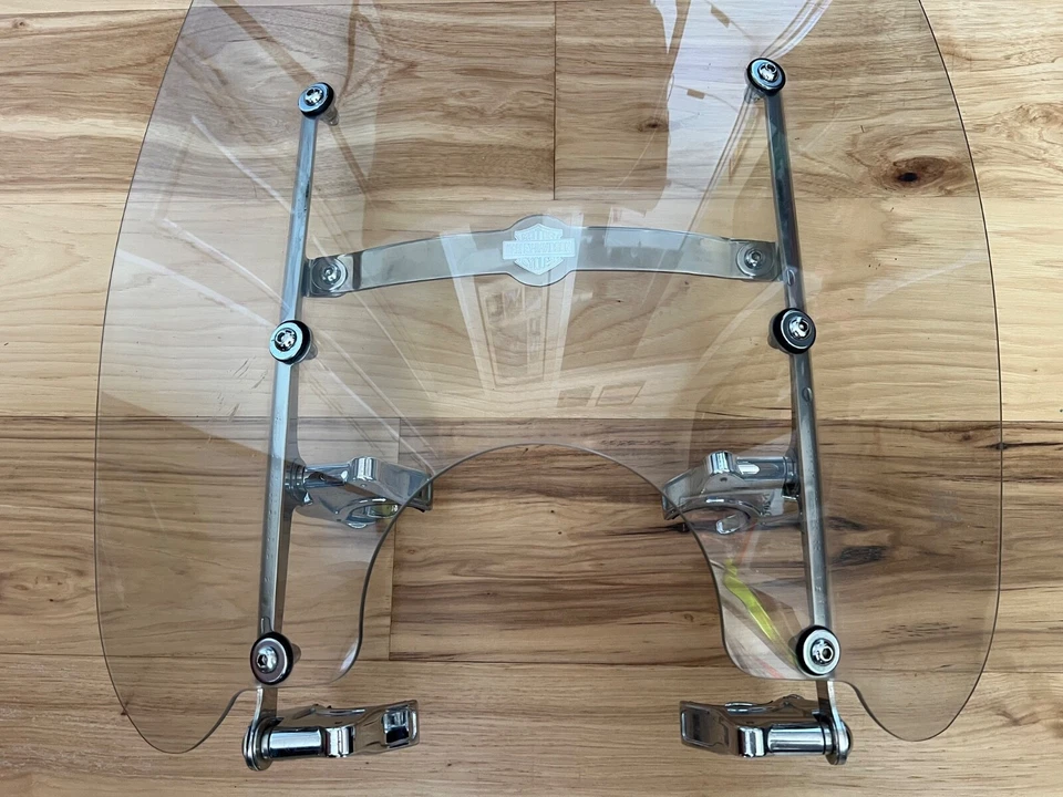 Parabrisas transparente de liberación rápida Harley Davidson AS 6 M125-C 112 07230Z G07 94 Foto 2 de 4