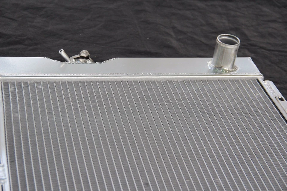 Radiador de 3 filas + ventilador de cubierta para Ford Falcon Ranchero Mustang 1960-1966, Mercurio Foto 4 de 4