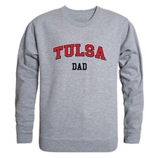 University Of Tulsa Golden Hurricane UT Dad Crewneck Sweatshirt Sweater