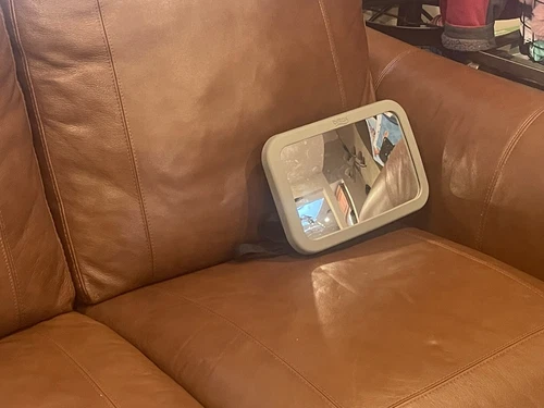 BRITAX Back Seat Gray Car Mirror With Straps Baby Child - Picture 5 of 5