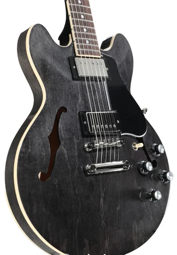 Guitar Electric Gibson ES-339 Semi-hollowbody Electric Guitar - Trans Ebony