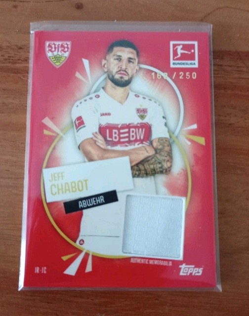 Match Attax 25/26 Bundesliga Trikotrelic JR-JC Jeff Chabot 163/250 VfB Stuttgart