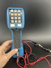 Lineman TS21 Test Set Phone Handset Blue With Clip-Harris Dracon VTG
