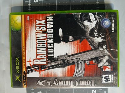 #ad Tom Clancy#x27;s Rainbow Six: Lockdown Microsoft Xbox 2005 European Version $13.99