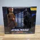 Star Wars Collector Series Electronic Kenobi Vs Vader Figures Kenner - 1997