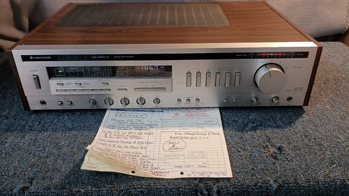 Kenwood KR-770 AM/FM Stereo Receiver (Pro Serviced)