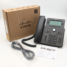 Cisco IP Phone CP-6851 Corded 4-Line CP-6851-3PCC-K9 Black