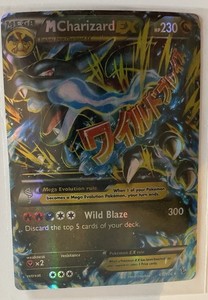 blue mega charizard pokemon card Blue Charizard Mega Ex for sale