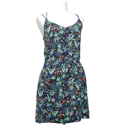 Cache Cache, Kleid, Größe: S, Blau/Grün/Schwarz/Mehrfarbig, Blumen, Damen #QtG