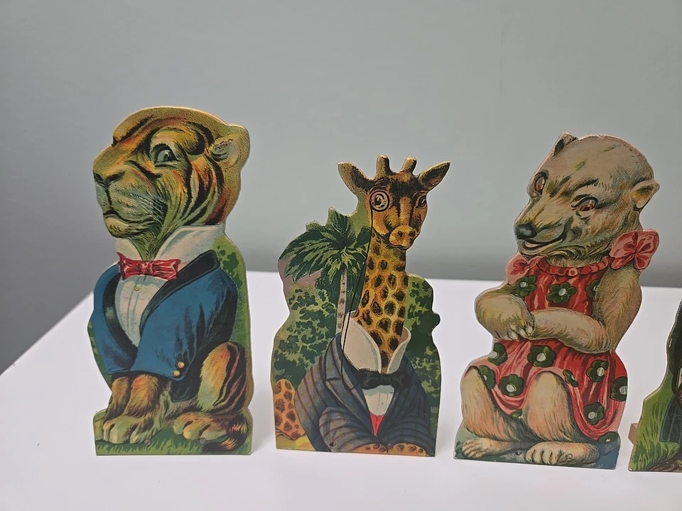 Vintage 1930's "THE JOLLY JUNGLEERS" A Novel Shooting Game by Milton Bradley - Image 2 of 4