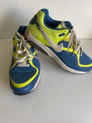 Nike Air Max Go Strong Men s Size 11.5 Blue Green Sneakers (63178-700) Preowned
