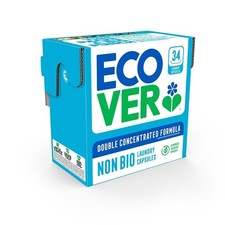 Ecover Laundry Capsules - Non Bio x34 - 2 Pack