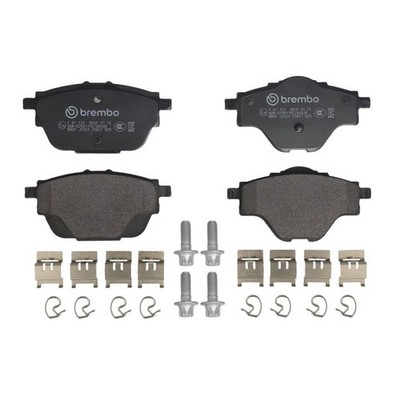 Bremsbelagsatz BREMBO P 61 124, Hinten
