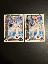 2025 Topps Holiday Spencer Schwellenbach Santa Hat Rookie RC #H199 Braves + Base