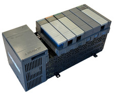 ALLEN BRADLEY 1746-A7 SLOT RACK W/ 1746-P2 1746-OW16 1746-NIO4V 1747-SN IB16