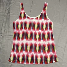 Element Skateboards Raspberry Dream Sleeveless Tank Top Women’s Medium Y2K Aztec
