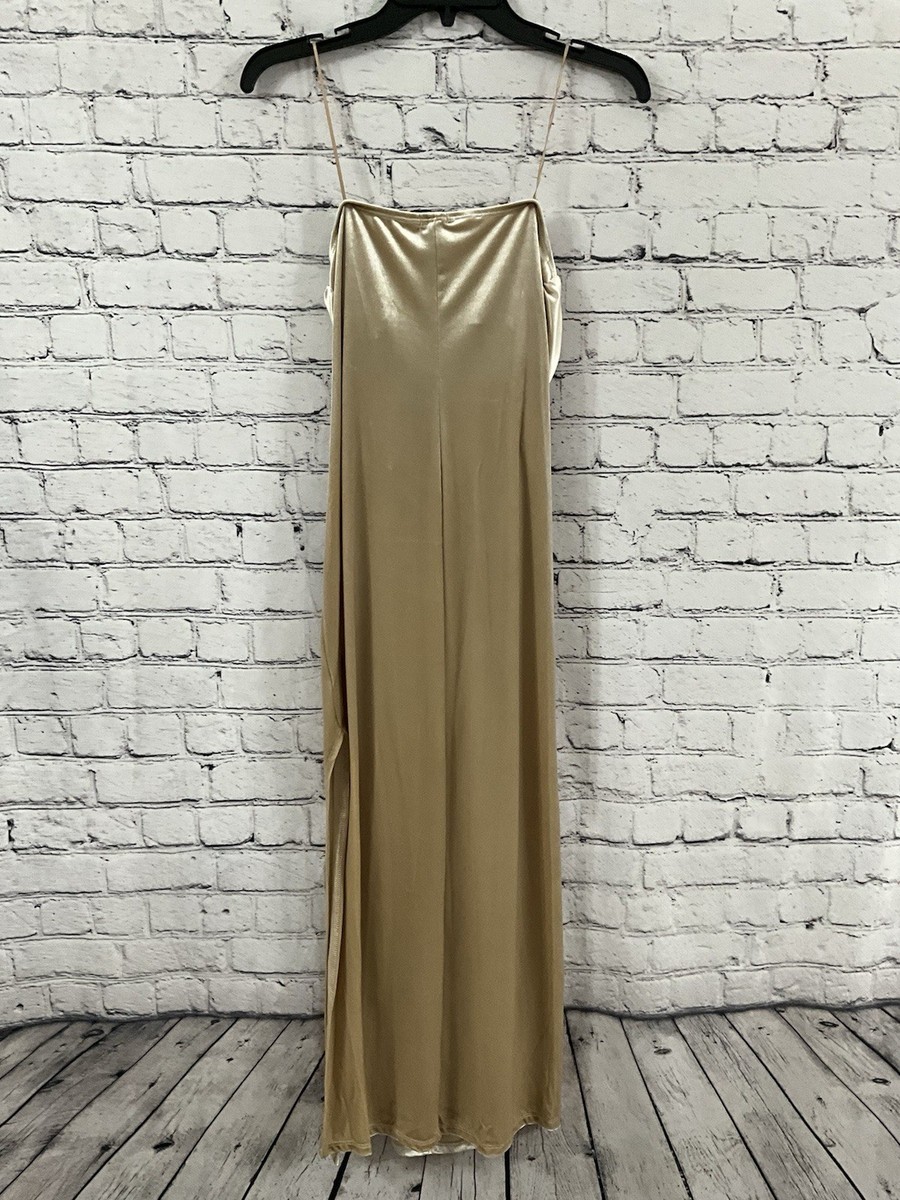 green emerald velvet dress A-line Gold Sparkly Strapless Long Evening Prom Dresses, Cheap Custom Prom  Dresses, MR8450 main image 1