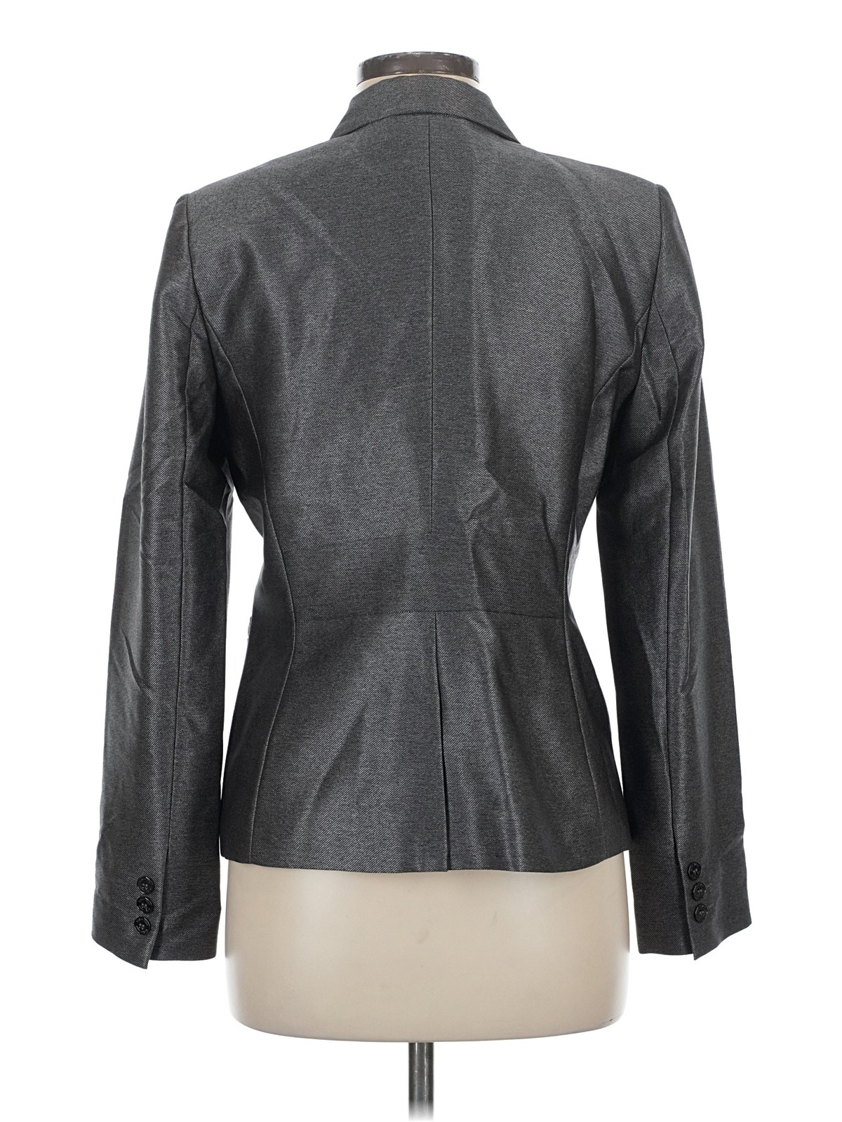 Calvin Klein Women Gray Blazer 6 thumbnail 2
