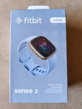 Fitbit Sense 2 Azul Niebla / Aluminio Oro – Reloj inteligente