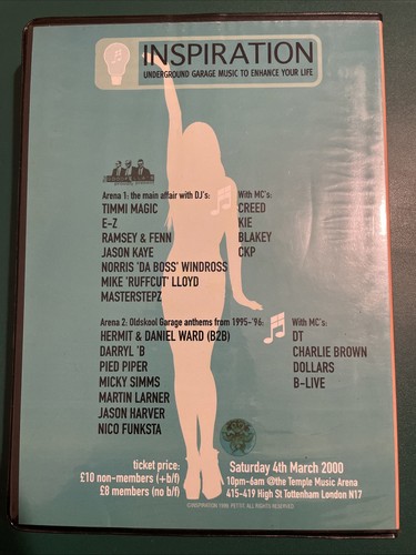 INSPIRATION - UK Garage Cassette Tape Pack - 1 Missing - Picture 2 of 5