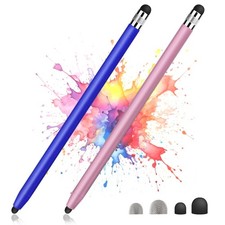 2 Pack Stylus Pens for Touch Screens,High Sensitivity Precision Capacitive Stylu