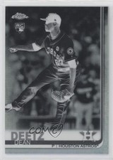 2019 Topps Chrome Negative Refractor Dean Deetz #79 0c2