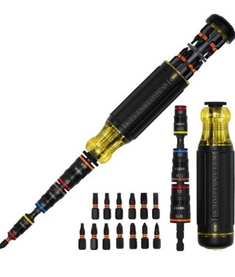 Klein Tools 32303HD Impact Driver Set, 20-in-1 SAE Impact Rated Sockets NEW