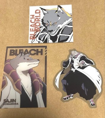 BLEACH WORLD Preis C Sticker AmoCrepe Clear Card Komamura