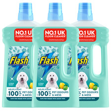 3 x Flash Liquid All Purpose Cleaner Pet 1L Bottles Multipack UK 4.16 per litre