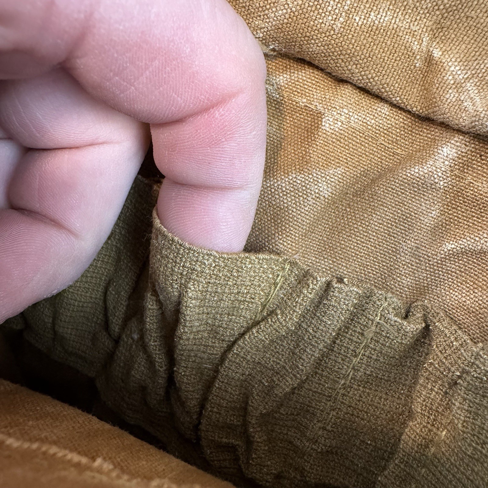 Vintage 60s Sport Bilt Canvas Hunting Jacket Old School Sportsman Padded Mens M thumbnail 11