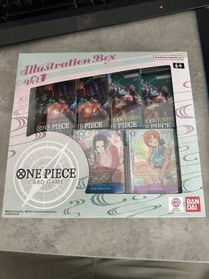 One Piece TCG Illustration Box Vol. 1 American Exclusive New Sealed