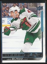 2018-19 UD Series 1 Louie Belpedio 211 Young Guns RC