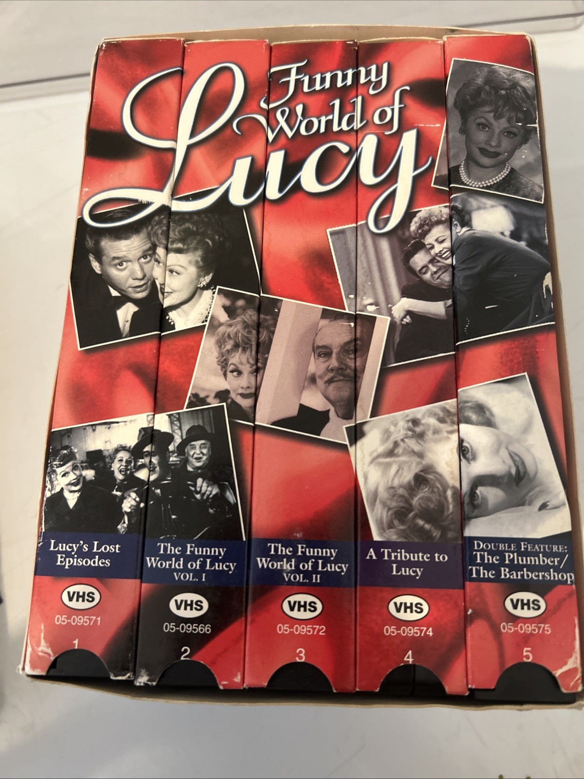 Funny World of Lucy 5-Pack (VHS, 2002, 5-Tape Set)