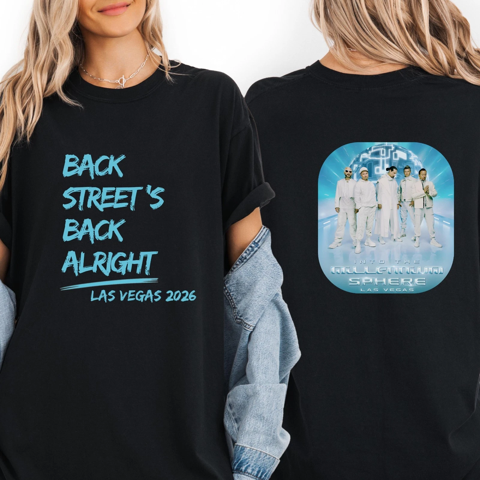 Backstreet Boy Millennium Tour 2026 Fan Gifts concert T-Shirt