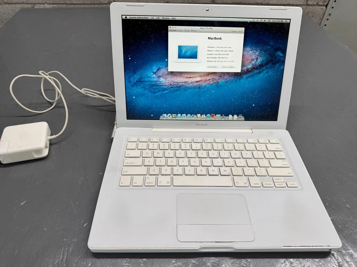 Las mejores ofertas en Portátiles Apple MacBook blancos | eBay