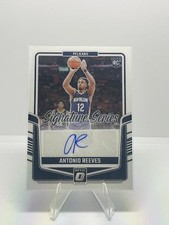2024-25 Panini Donruss Optic SS-RES - Antonio Reeves - Signature Series Auto RC