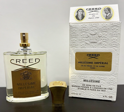 CREED MILLESIME IMPERIAL EAU DE PARFUM 4 OZ / 120 ML SPRAY VINTAGE