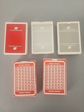 Vintage Airlines Playing Cards United And Western Airlines