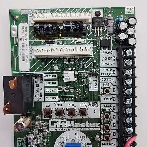 Liftmaster K1A6837 Logic Board L4 for T, GT, APT, SD, GSD & GH Operator Preowned - Picture 3 of 4