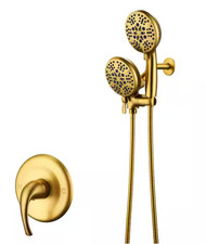 ELLO&ALLO Rubinetto portatile monocomando 48 spruzzi per vasca e doccia combo