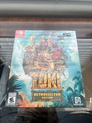 Toki Retrollector Edition Nintendo Switch Brand New Factory Sealed 