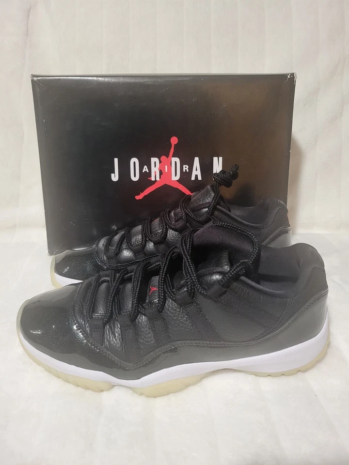 Nike Air Jordan 11 Retro Bajo 72-10 Talla 11 Para hombres AV2187 001 Usado Foto 3 de 4