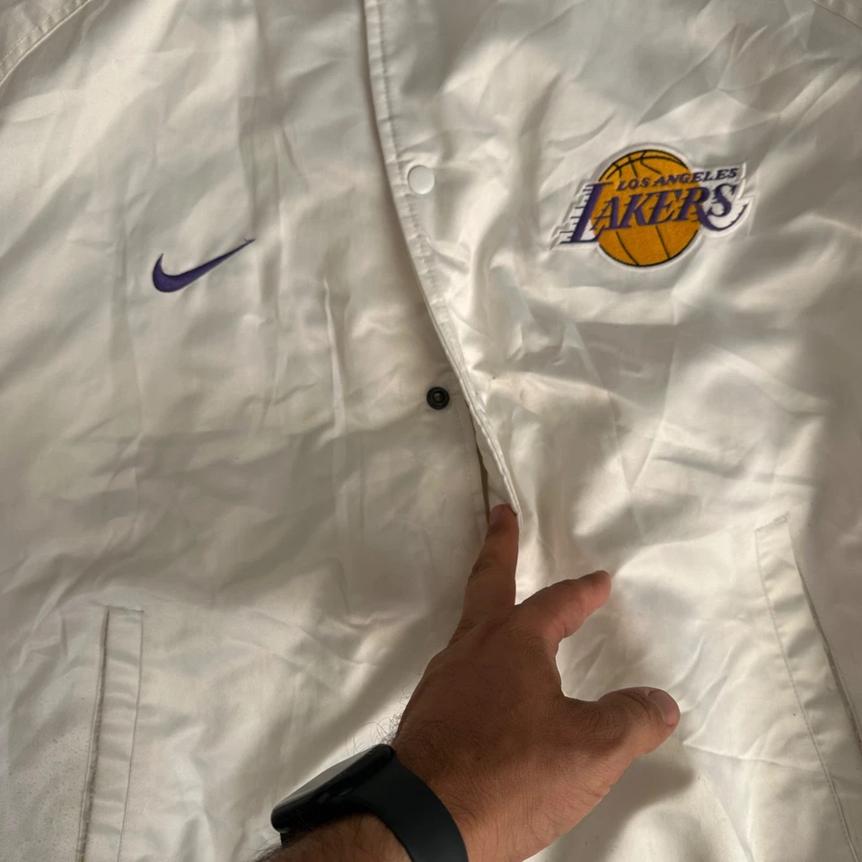 Nike Los Angeles Lakers Bomber Vintage Blanco XXL Foto 4 de 4