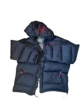 Spyder Giacca Trapuntata Uomo Piuma Puffer Taglia 42 o XXL Nero
