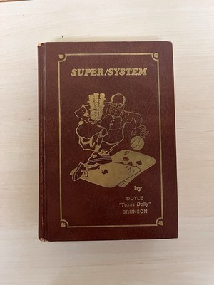 Super/System Doyle Brunson 1979 2nd Edition HC Power Poker B&G Publishing