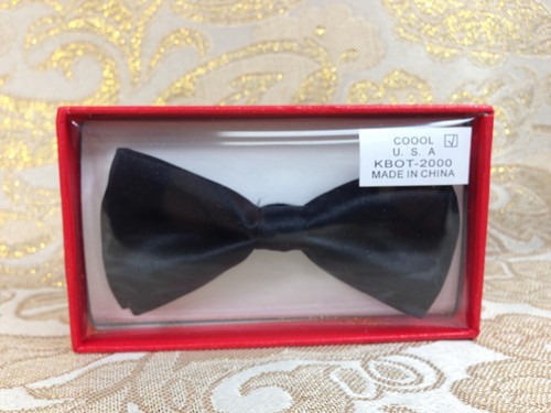 9 Colors New Clip-on Kids Boys Girls Wedding Party Pre Tie Tuxedo Suit Bowtie - Picture 24 of 32