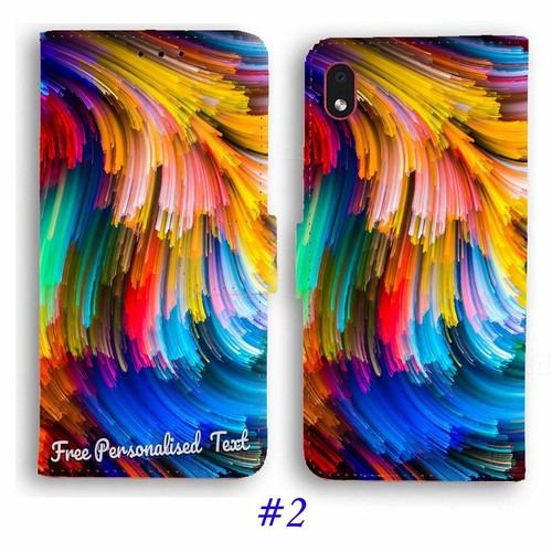 Personalised Text Wallet Phone Cover For Google Pixel 8 7 6 Pro 5 4 4A 3 3A 2 XL - Picture 3 of 11