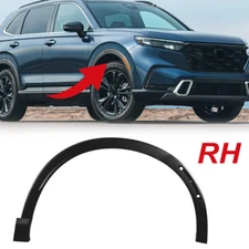 Fit Honda CR-V CRV 2023-2024 Black Front Fender Flare Molding Trim Right Side