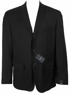 NEW Ermenegildo Zegna ZZegna Travel Sportcoat! US 38 e 48  Black  Quilted Lining
